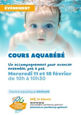 Cours bébés nageurs