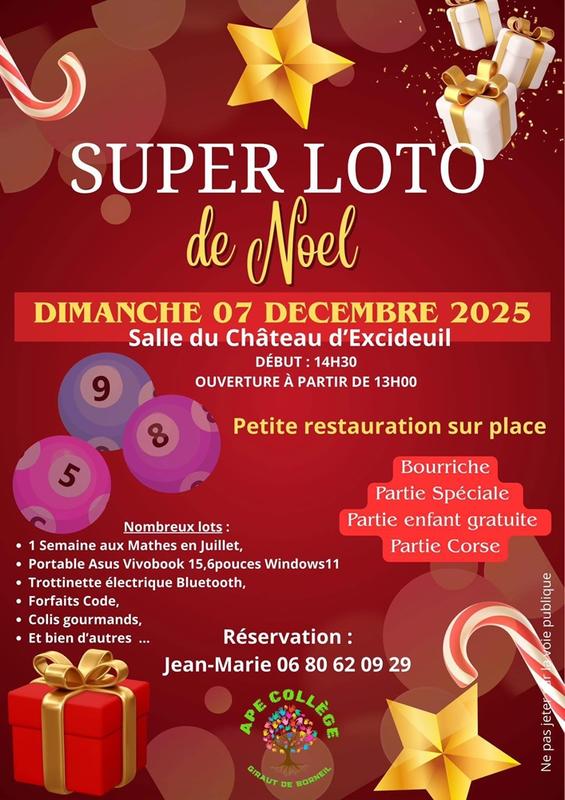 Super loto de Noël