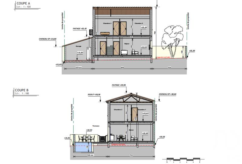 Maison - 102 m² - 4 pièces