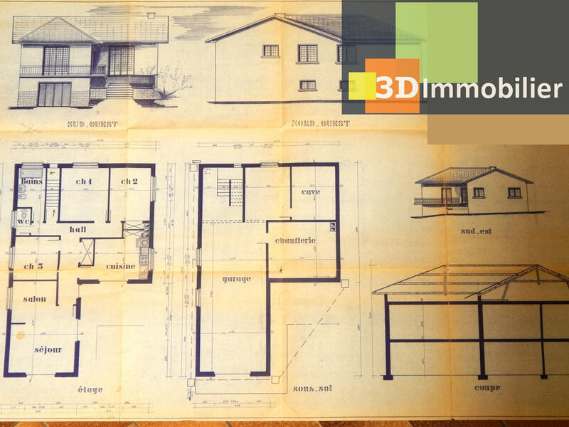 Maison - 123 m² - 7 pièces
