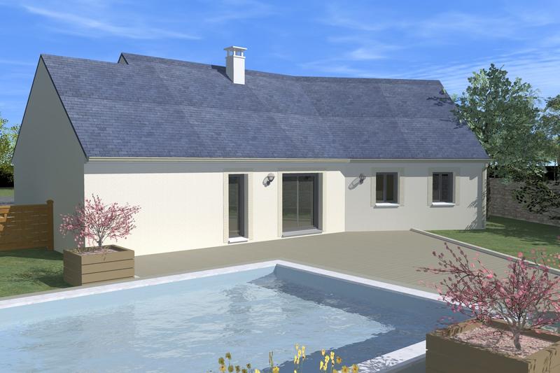 Maison - 88 m² - 6 pièces