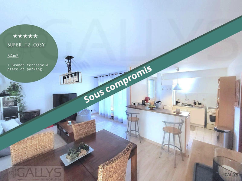 Appartement - 54 m² - 2 pièces