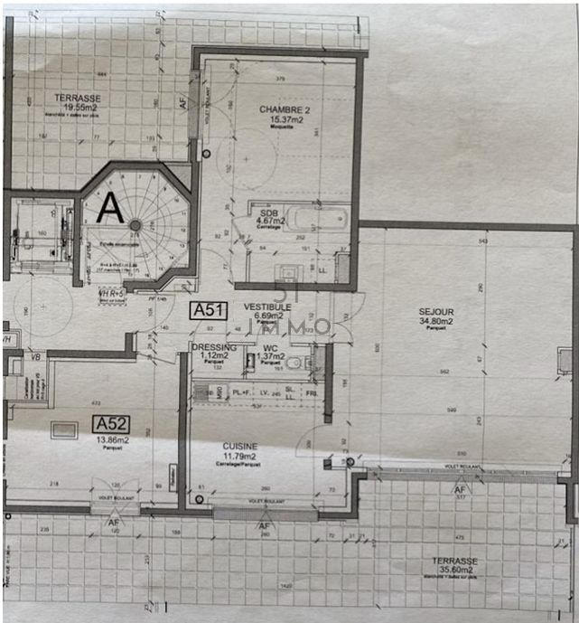 Appartement - 88 m² - 4 pièces