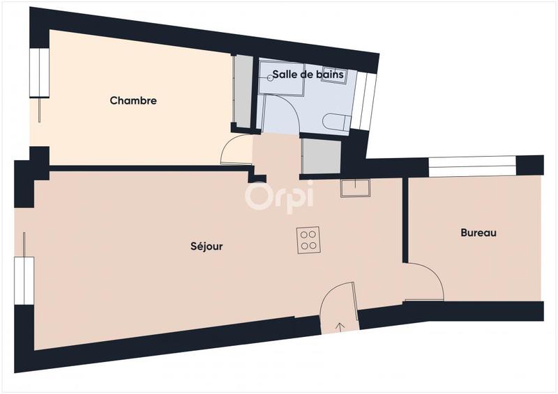 Appartement - 60 m² - 3 pièces