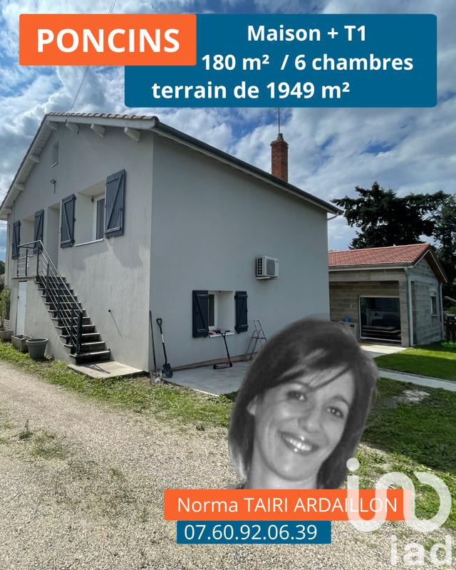 Maison - 181 m² - 9 pièces