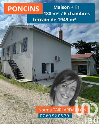 Maison - 181 m² - 9 pièces