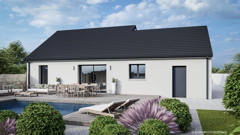 Maison - 76 m² - 5 pièces