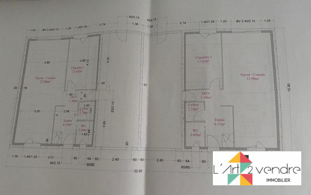 Maison - 200 m² - 8 pièces