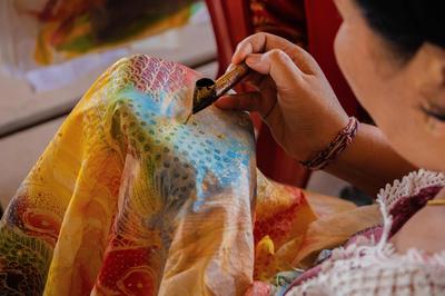 Atelier : le batik, c'est magique !