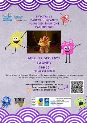 Spectacle parents-enfants &quot;Au fil des émotions&quot;