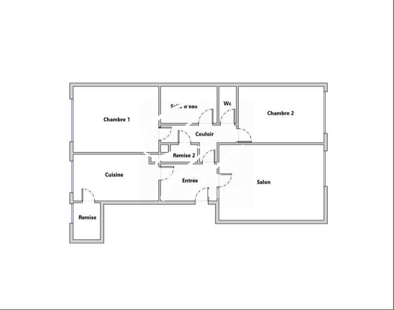 Appartement - 66 m² - 3 pièces