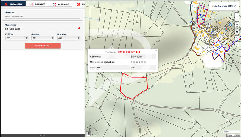 Terrain de loisirs - 46 773 m²