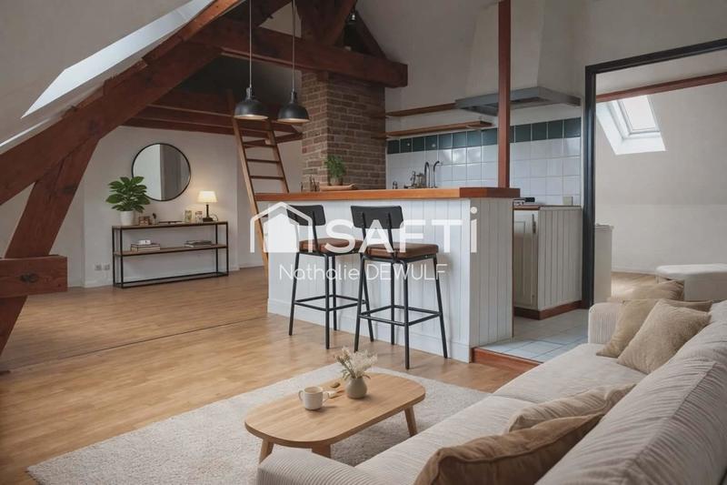 Appartement - 52 m² - 1 pièce