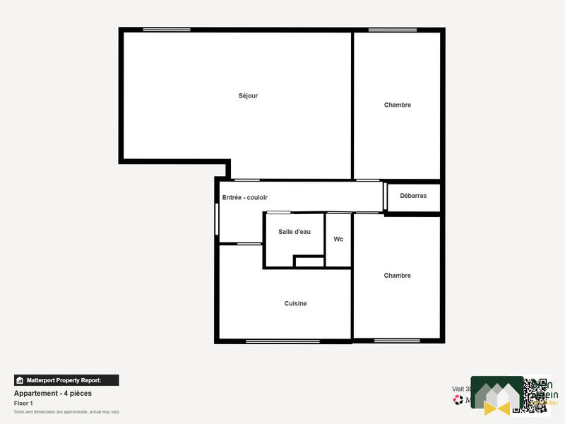 Appartement - 67 m² - 4 pièces