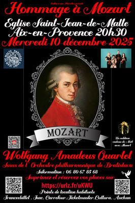 Wolfgang Amadeus Quartet = Hommage à Mozart