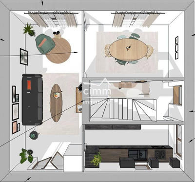 Maison traditionnelle - 107 m² - 7 pièces