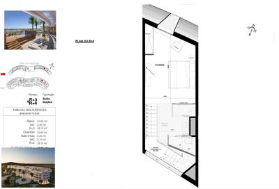 Appartement - 56 m² - 2 pièces