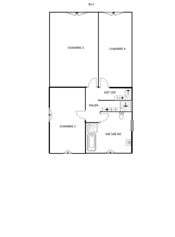 Maison - 180 m² - 9 pièces