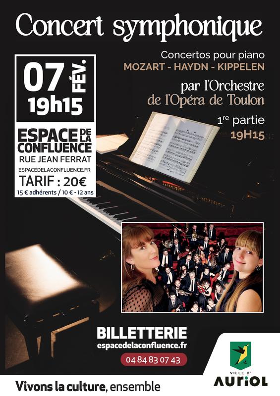 Concert symphonique de l'Orchestre de l'Opéra de Toulon Provence Méditerranée