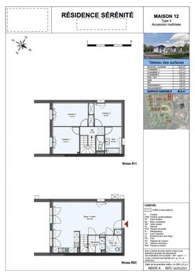 Maison - 80 m² - 4 pièces