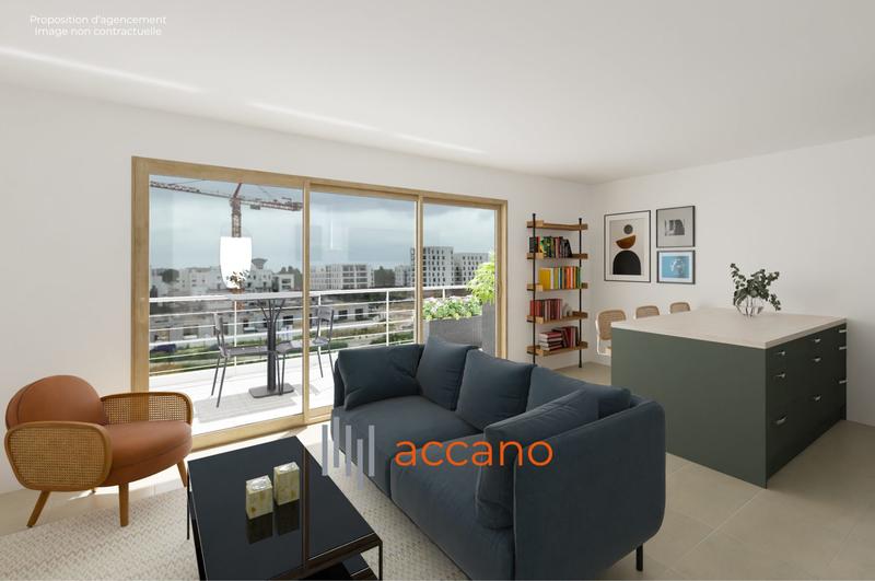 Appartement - 63 m² - 3 pièces