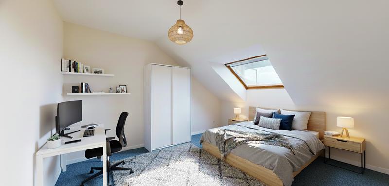 Duplex - 70 m² - 4 pièces