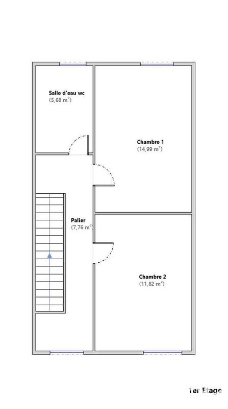 Maison - 98 m² - 5 pièces