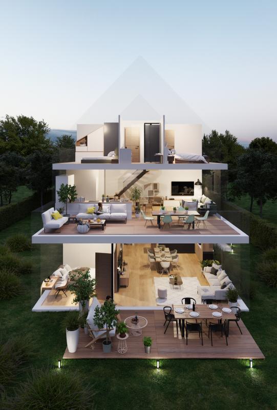 Maison - 73 m² - 3 pièces