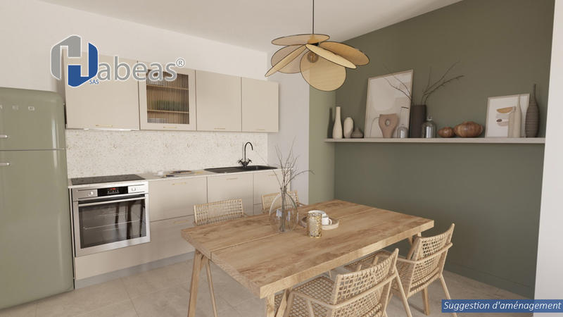 Appartement - 66 m² - 3 pièces