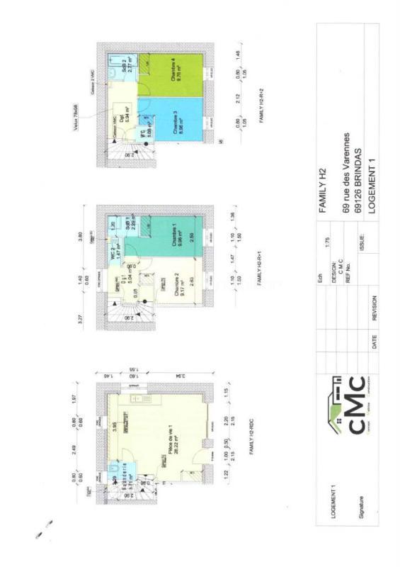 Maison - 90 m² - 5 pièces