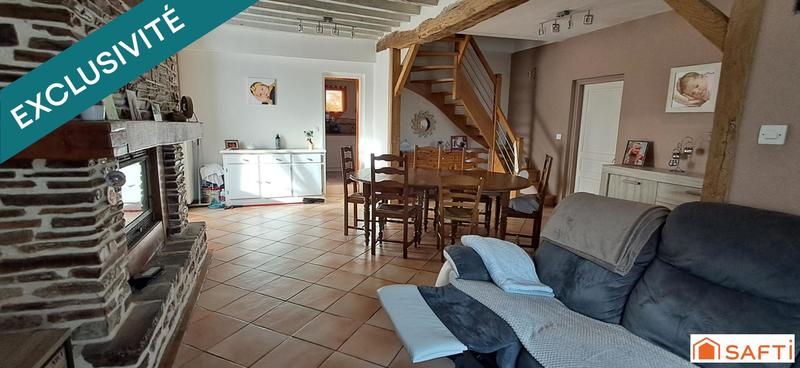 Maison - 124 m² - 6 pièces