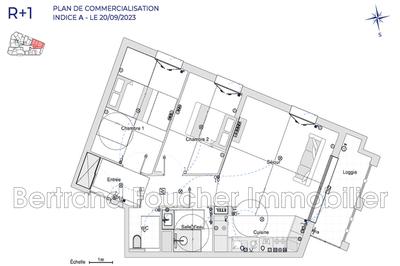 Appartement - 60 m² - 3 pièces