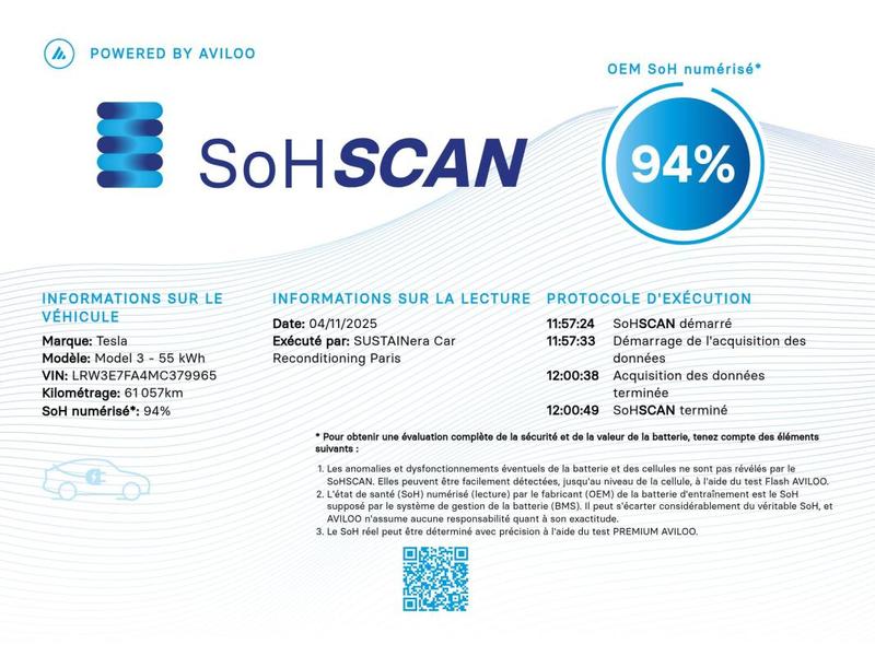 Tesla Model 3 Autonomie Standard Plus Rwd
