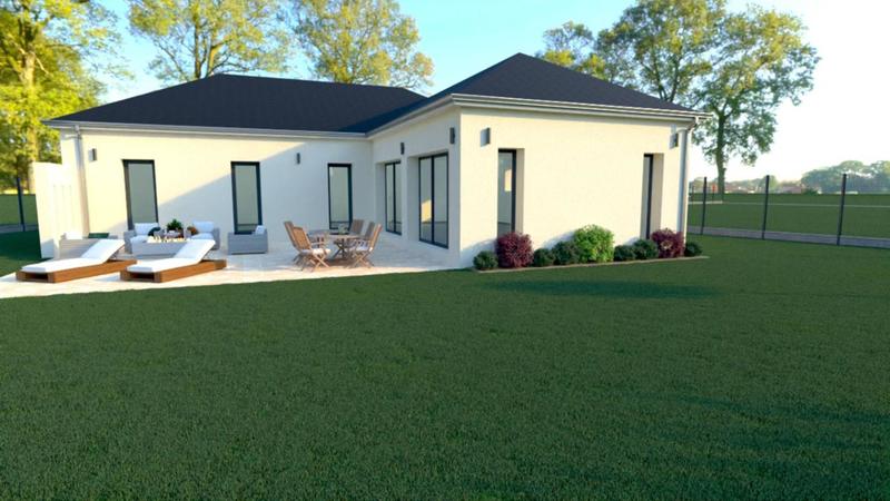 Terrain constructible - 1 252 m²