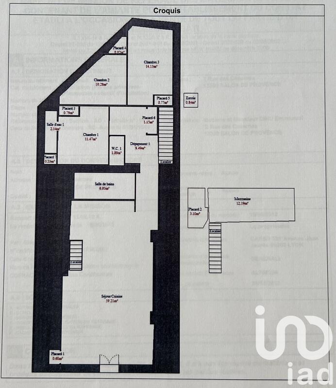 Appartement - 135 m² - 4 pièces