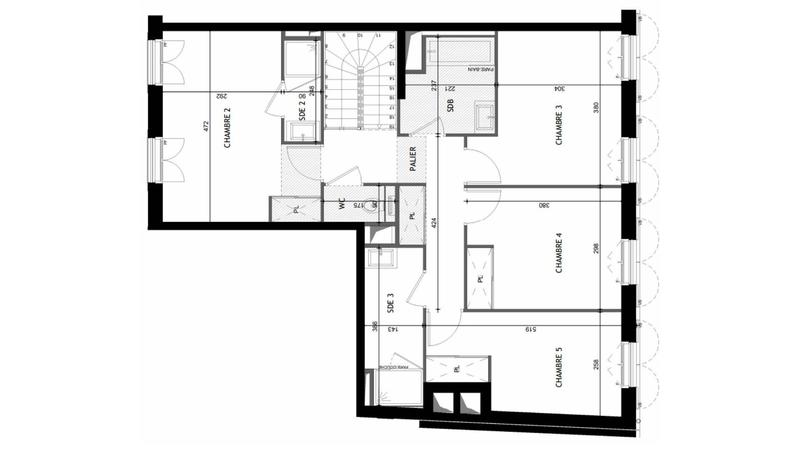 Duplex - 149 m² - 6 pièces