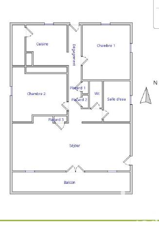 Maison - 110 m² - 4 pièces