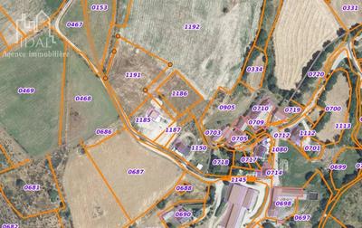 Terrain constructible - 1 200 m²