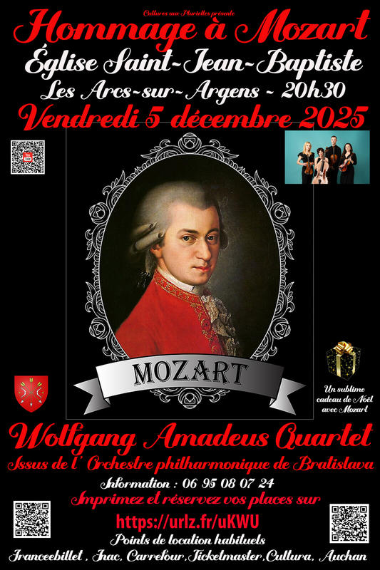 Wolfgang Amadeus Quartet = Hommage à Mozart