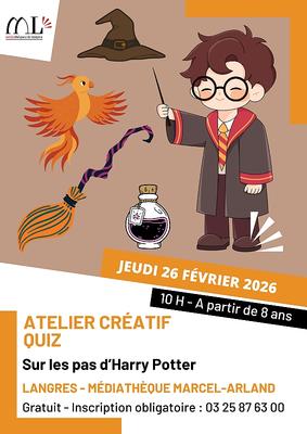 Atelier créatif et quiz - Sur les pas d'Harry Potter