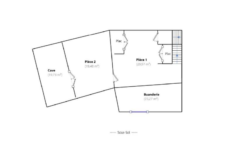 Maison - 92 m² - 4 pièces