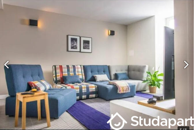 Chambre - 17 m² - 1 pièce