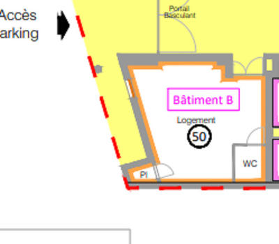 Appartement - 33 m² - 1 pièce
