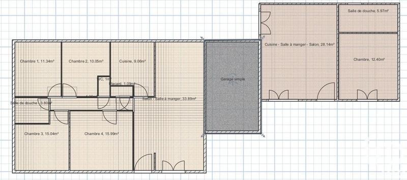 Maison - 149 m² - 7 pièces