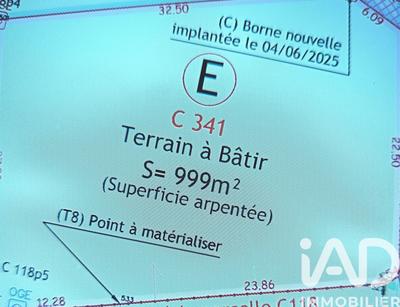Terrain - 999 m²