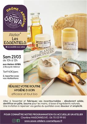 Atelier Cosmétique "Les Essentiels"