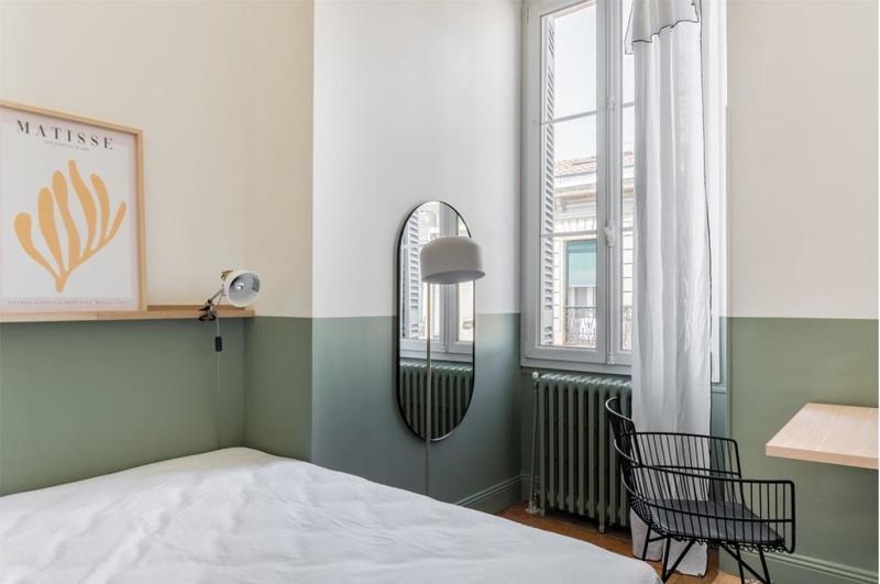 Chambre - 10 m² - 1 pièce