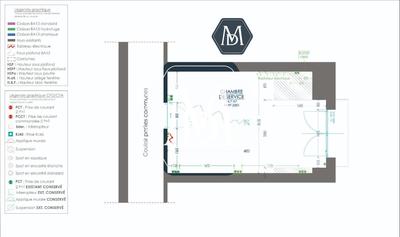 Studio - 14 m² - 1 pièce