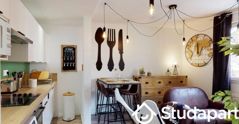 Chambre - 8 m² - 1 pièce