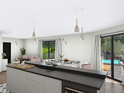 Maison - 92 m² - 4 pièces